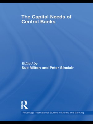 cover image of The Capital Needs of Central Banks
